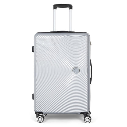 20&24&28" Luggage Travel Set Bag ABS Trolley Hard Shell Suitcase w/Lock 3Pcs