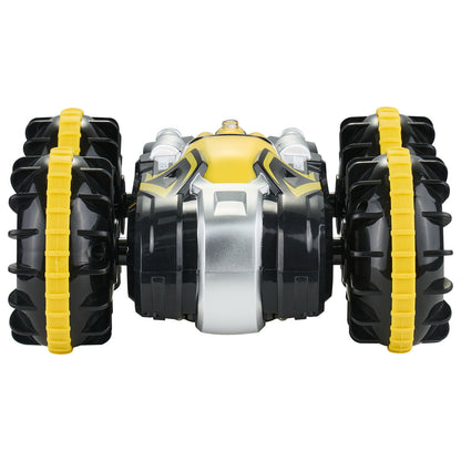 Amphibious Remote Control Car Boat 2.4 GHz 4WD RC Boat Kids Adults Yellow