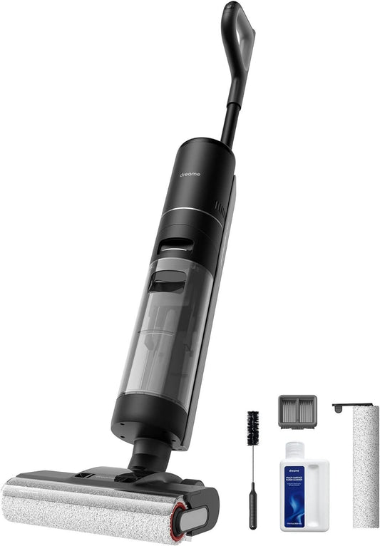 dreame H12 Pro Wet Dry Vacuum Dual Edge Cleaning Hot Air Drying - New