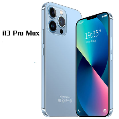 6.8" Unlocked i13 Pro Max Android 10 Smartphone Dual Sim 4G Phone Mobile 4+64 GB