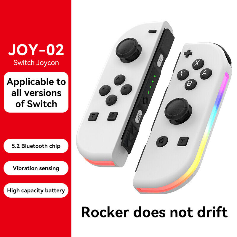 For Nintendo Switch Joy-con-Controller Left w/ Right Wireless Gamepad 1-Pair