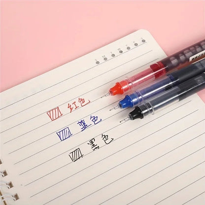 10Pcs Gel Pen Set with 0.5mm Precision Writing Tip - Smooth, Quick-Drying, Kawai