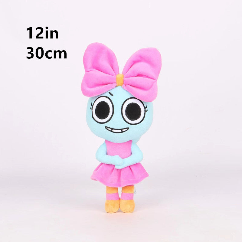 【Dandy's World Game】 Plush Doll Twisted Box Scraps Pebble Figure Toy Collection
