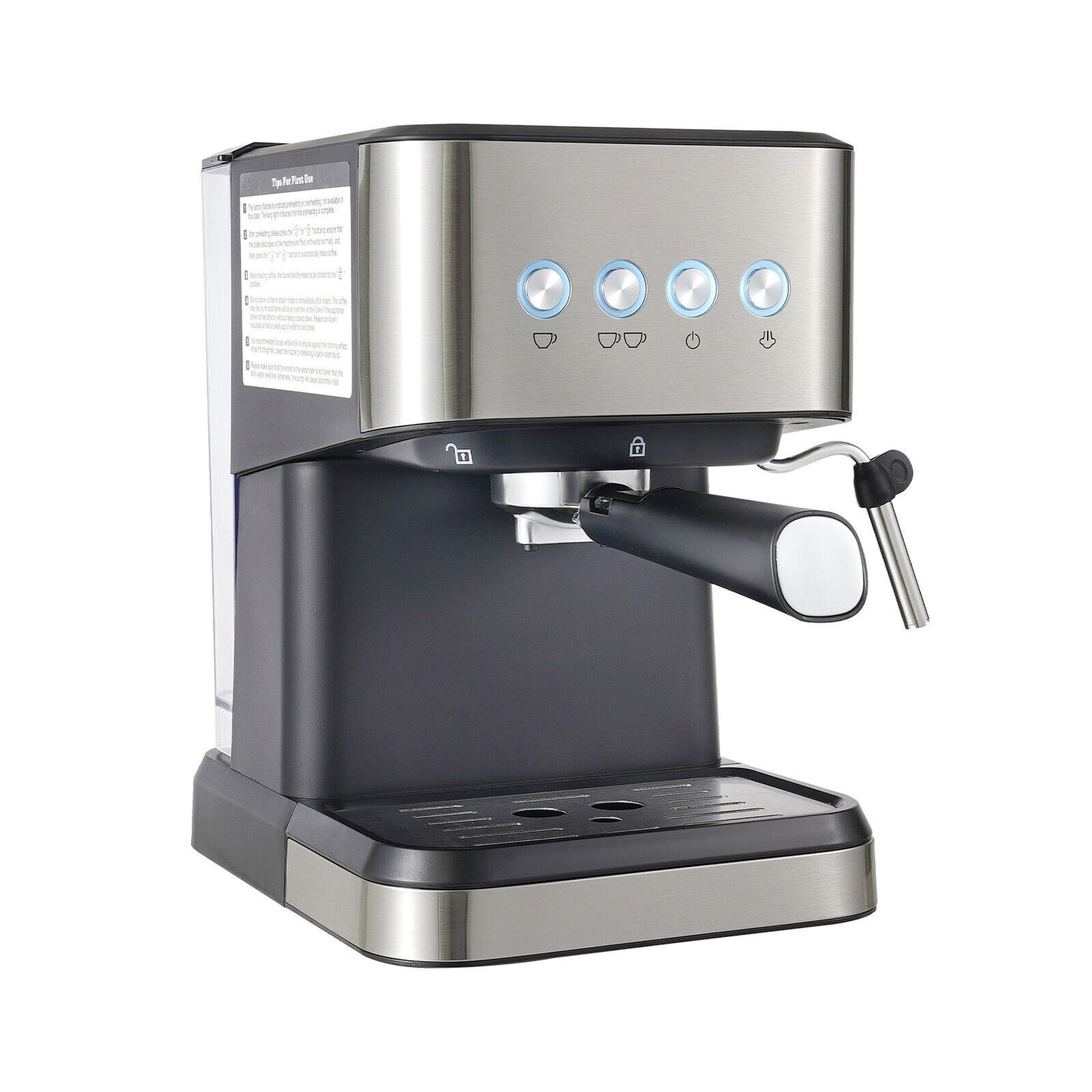 Spoon&Tamper Small Drip Coffee Machine,1.5L Semi-automatic Coffee Machine  New~