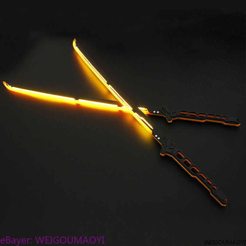 DIY Cyberpunk 2077 Thermal Katana Samurai Blade Functional LED 80cm Cool Prop