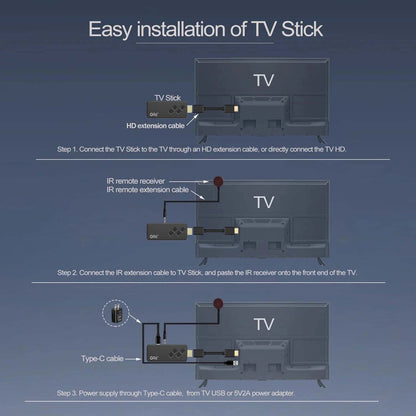 G96 high-performance android 13.0 4k smart TV Stick ATV H313 2GB RAM 16GB ROM Q2
