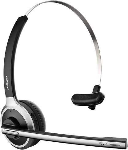 Mpow 078 Upgrade Bluetooth 5.0 Headset Trucker Call Center Driver Headphones Mic