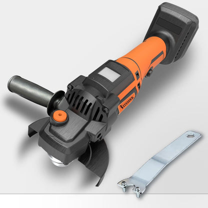KITESDER Cordless Angle Grinder Handheld Saw 9000RPM with Battery Blade Toolkit